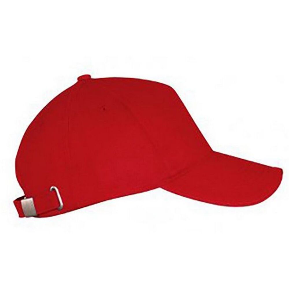SOLS Unisex Long Beach Cap / Red